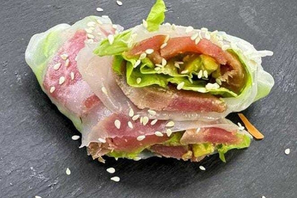 Спринг ролл с тунцом 