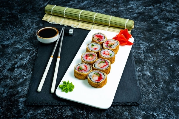 Темпура креветка ролл 