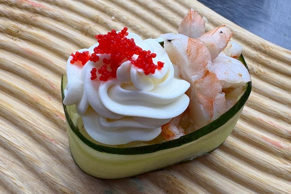 Капа сливочная креветка