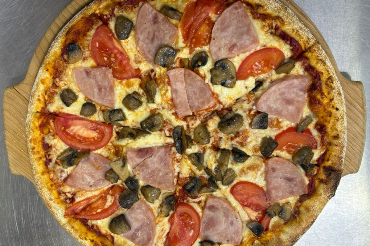 Ветчина грибы 25см  