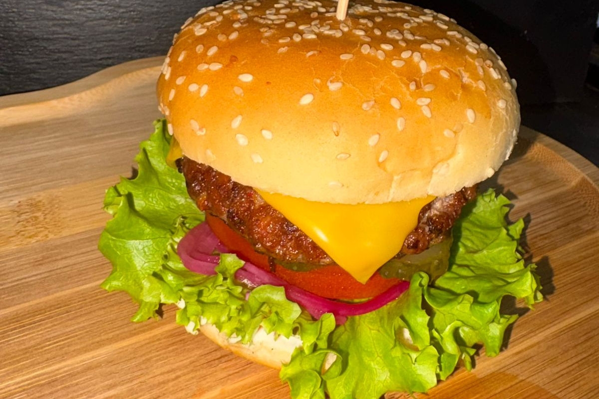 Бургер свинина-говядина