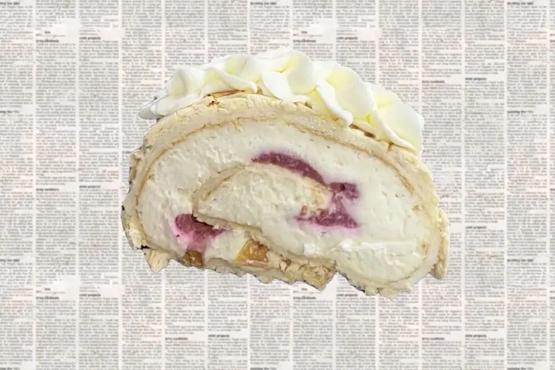 Меренговый рулет