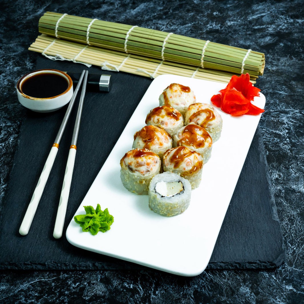 Запечённые роллы