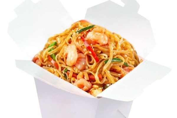 Wok креветка