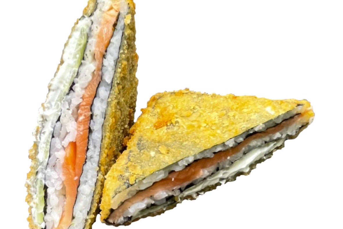 Сендвич-ролл лосось 