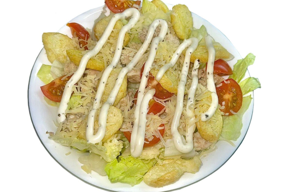 Цезарь с курицей