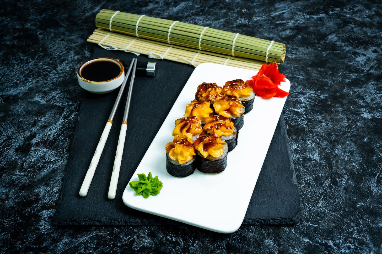 Кампай яки соус лосось