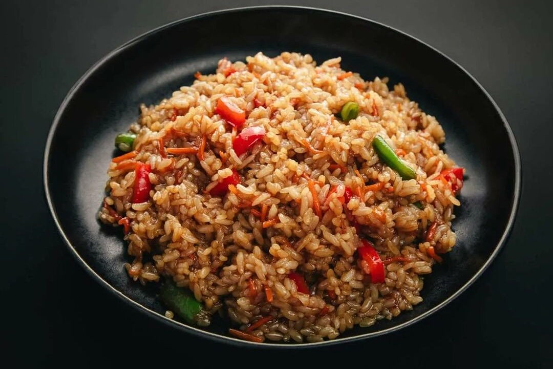 Тяхан с овощами