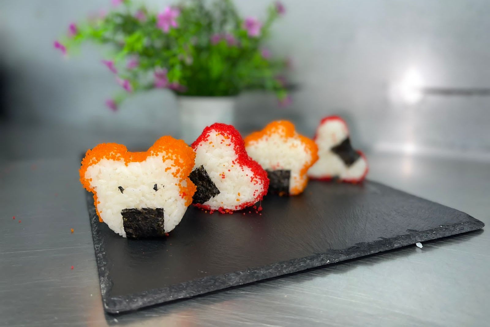 Мини-онигири краб