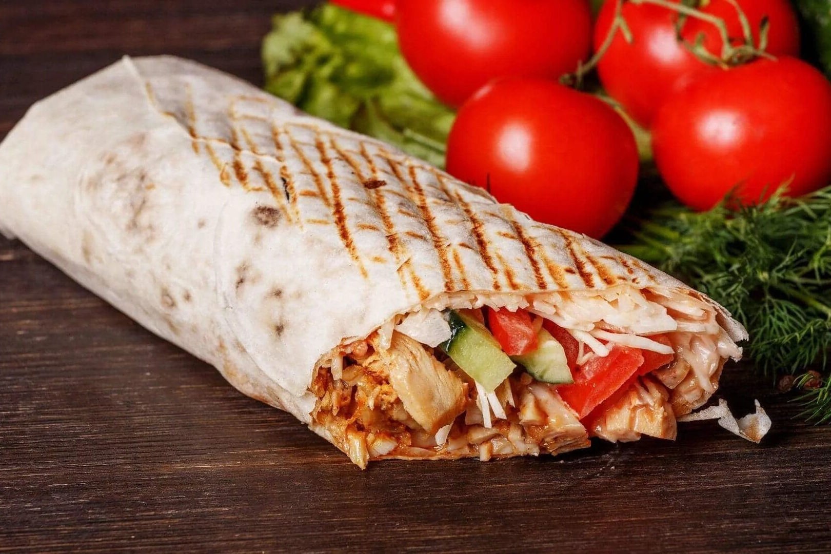 Шаурма классическая с курицей