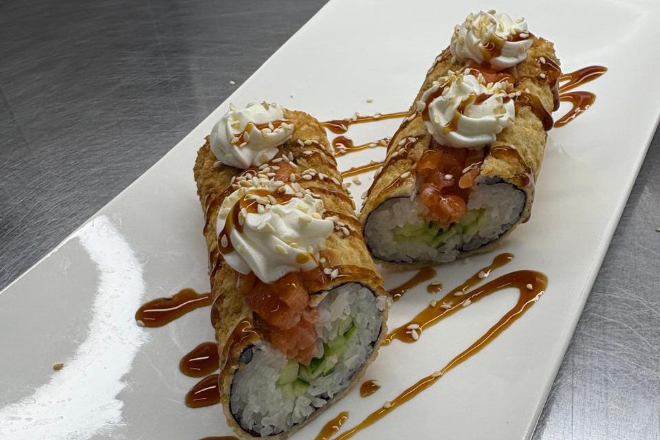 Темпура Хот с лососем