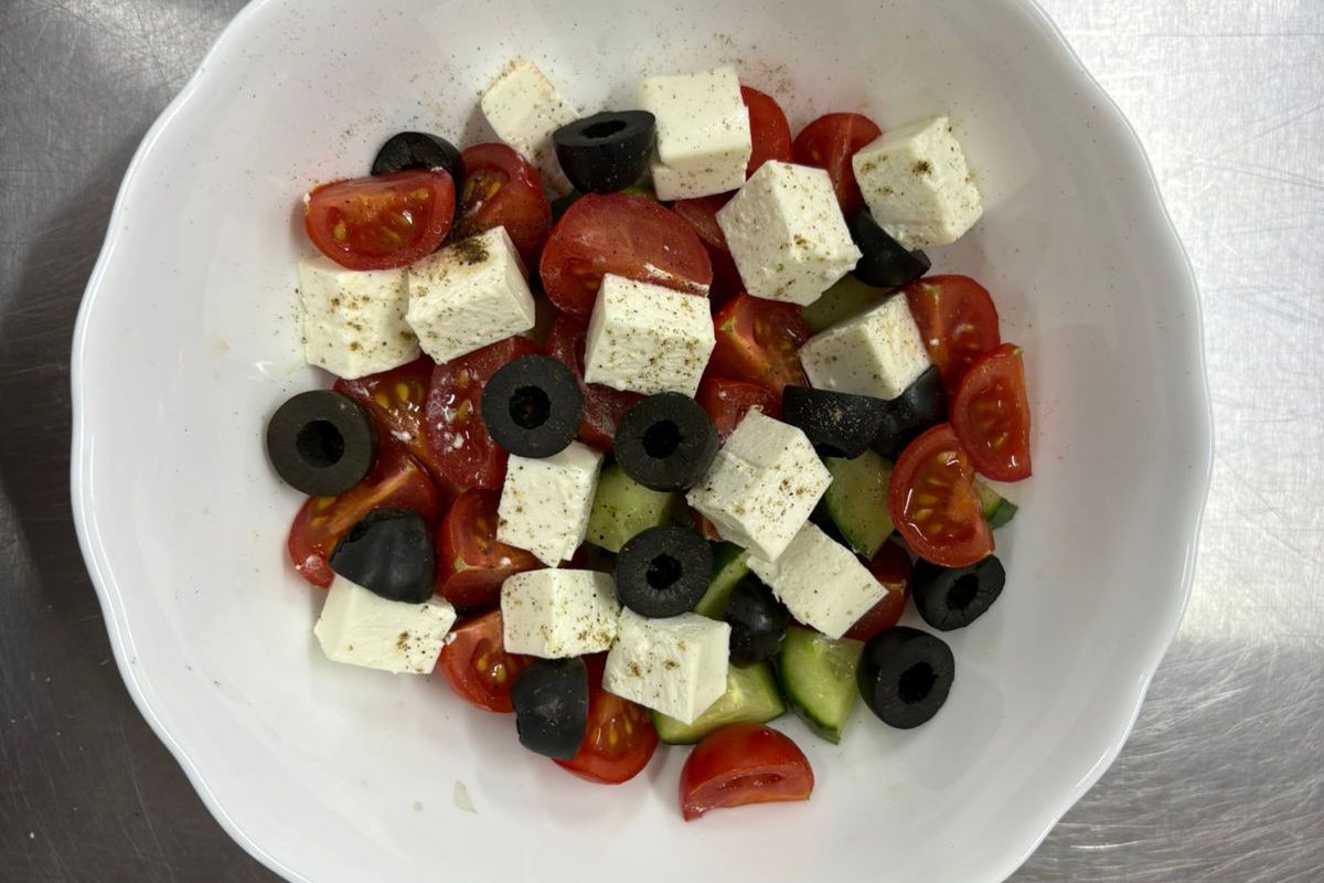Греческий салат 